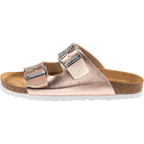 Korfu Metallic Kupfer-Rose/Silber