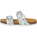 Kids Samos G Print Türkis Metallic Unicorn