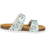 Kids Samos G Print Türkis Metallic Unicorn