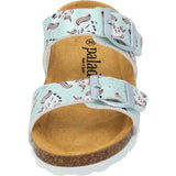 Kids Samos G Print Türkis Metallic Unicorn