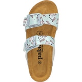 Kids Samos G Print Türkis Metallic Unicorn